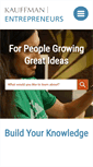 Mobile Screenshot of entrepreneurship.org